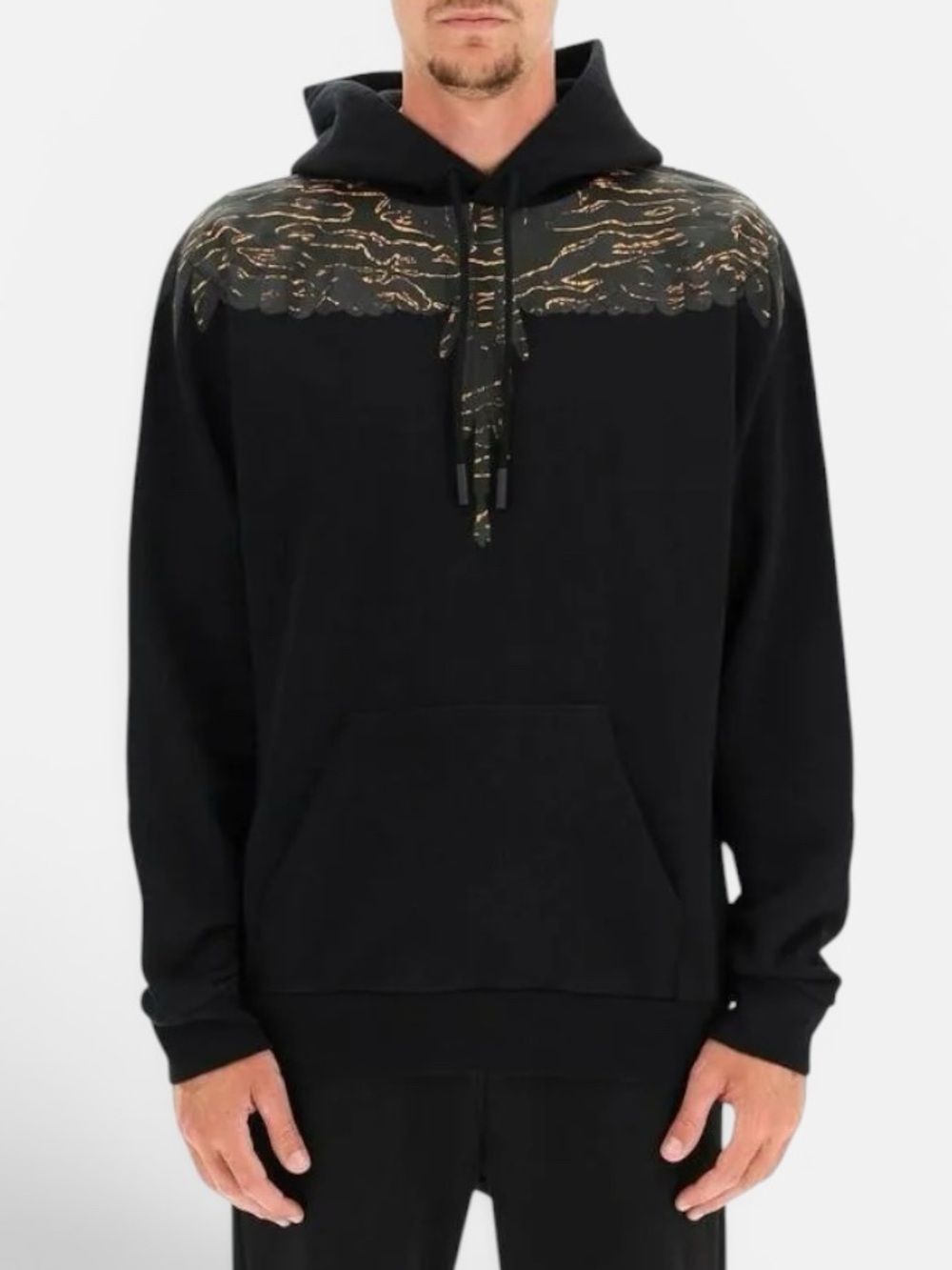 Marcelo Burlon County of Milan Camou Wings Cotton Hoodie Sweatshirt NWT $735